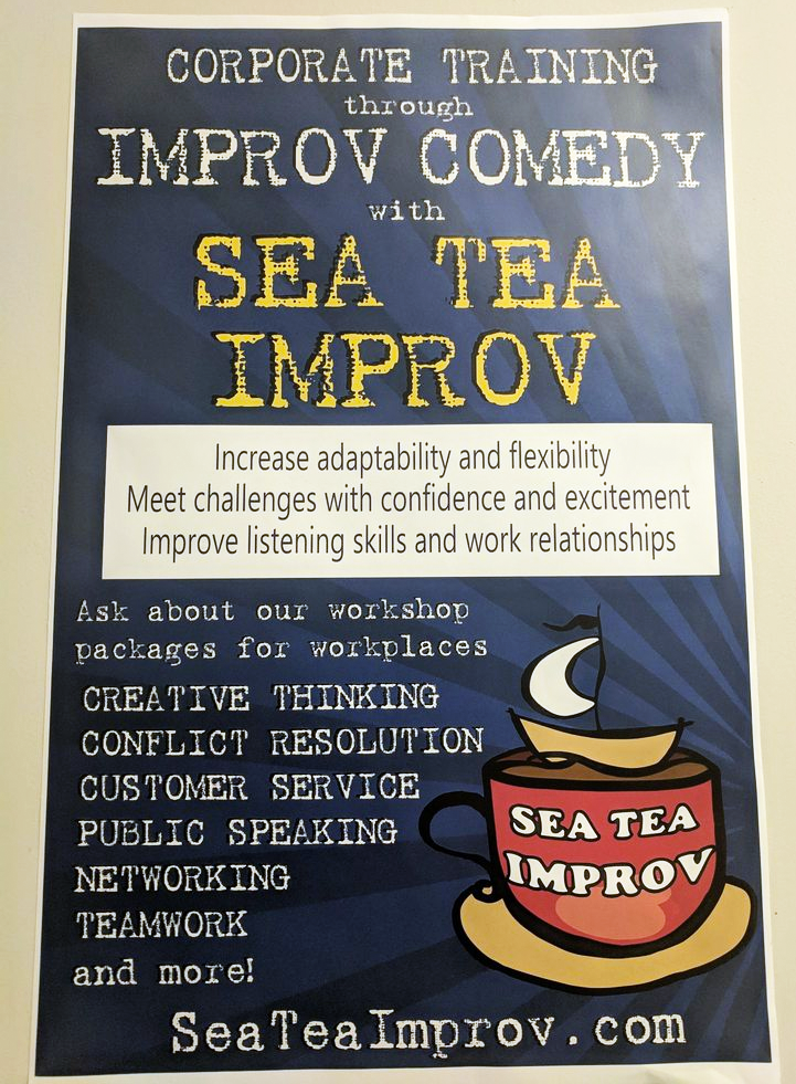 Sea Tea Theater Flyer Hartford CT Nightlife